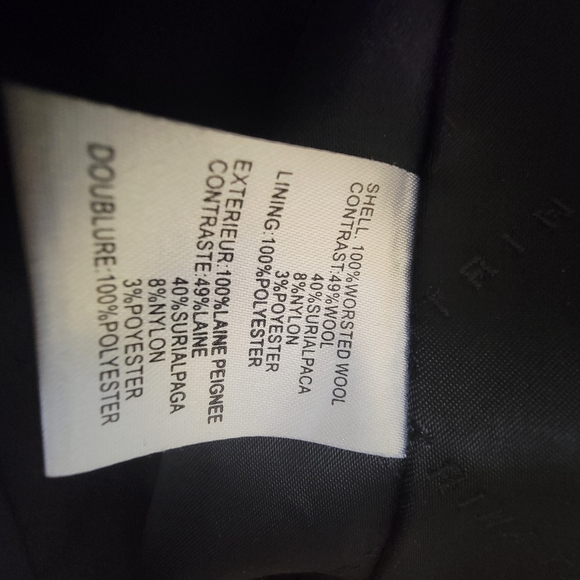 Trina Turk Hooded Wool Wrap Coat - Picture 5 of 6